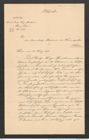 Nachlass Franz Steindachner, Abschrift von Maximilian Daublebsky von Sterneck an die Kaiserliche Akademie der Wissenschaften (24.03.1894), Inv.Nr. 4.10, Seite 1